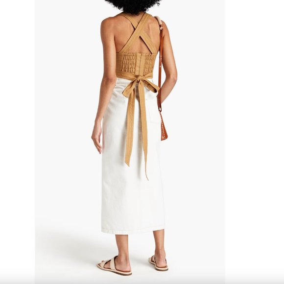 New Zimmerman Postcard Bustier Wrap Top - Picture 5 of 7